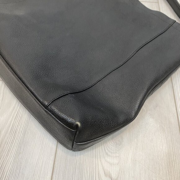 Coach Women's Scout Black Pebble Leather Hobo Bag - Picture 5 of 12